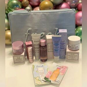 FRESH Rose Deep Hydration oil infused serum face mask cream sugar lip treatment